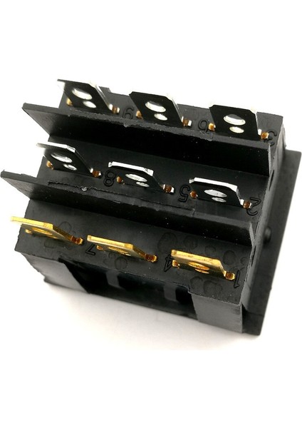 Tekne Rocker Anahtarı / Kesici Spst Ac 250V 15A / 20A 125V 9p Kırmızı LED Işıklı 3 Yollu (Yurt Dışından) modelleri