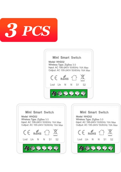 Zigbee 3.0 Tuya Zigbee Akıllı Anahtar Hub Ağ Geçidi Desteği Iki Yönlü Kontrol Uygulaması Alexa Google Home ile Uzaktan Kumanda Akıllı Ev Çalışması (Yurt Dışından)