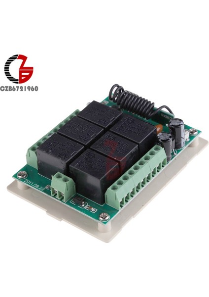 6ch 433MHZ Rf Kablosuz Uzaktan Kumanda ve Alıcı 12V Dc Mo (Yurt Dışından) fırsatları