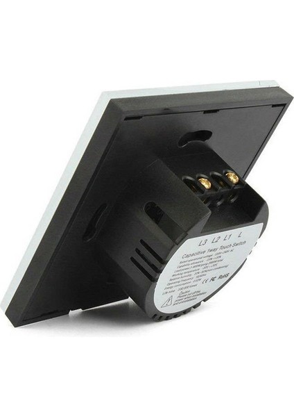 Duvar Işık Anahtarı Ab Standardı Akıllı Ev LED Işık Dokunmatik Anahtarı LED Ampul Için Duvar Dokunmatik Anahtarı 1 Gang 1 Yollu Kristal Cam Panel (Yurt Dışından) fiyatları