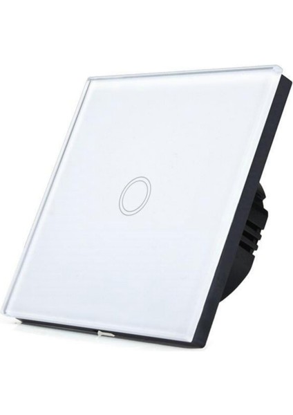 Duvar Işık Anahtarı Ab Standardı Akıllı Ev LED Işık Dokunmatik Anahtarı LED Ampul Için Duvar Dokunmatik Anahtarı 1 Gang 1 Yollu Kristal Cam Panel (Yurt Dışından) fırsatları
