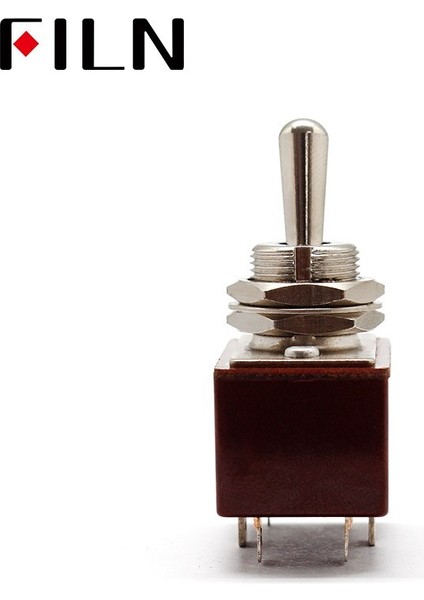 Düğme Anahtarı 2 Pozisyon Çift Sıralı 3A 220V Geçiş Anahtarı (Yurt Dışından) fiyatları