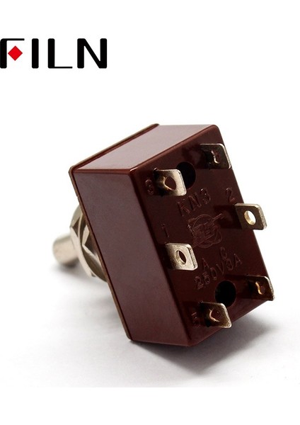 Düğme Anahtarı 2 Pozisyon Çift Sıralı 3A 220V Geçiş Anahtarı (Yurt Dışından) indirimleri