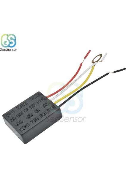 Ac 220 V Lamba Dokunmatik Anahtarı Elektrik Ekipmanları Masa Lambası Parçaları Açma/kapama 1 Yönlü Dokunmatik Kontrol Sensörü Ampul Lamba Anahtarı (Yurt Dışından)