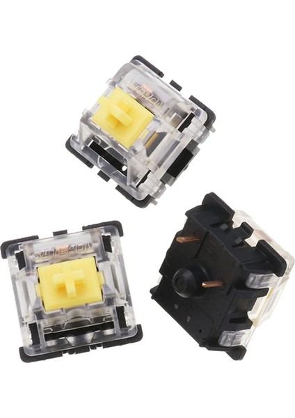Gateron 70PCS Sarı Paket Lineer Anahtar Klavye Anahtarı 3pin Ks-8 Serisi Mekanik Oyun Klavyesi Için (Yurt Dışından) fiyatları