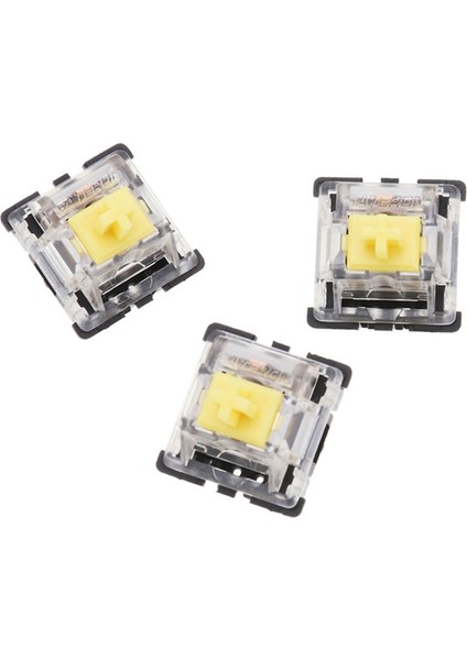 Gateron 70PCS Sarı Paket Lineer Anahtar Klavye Anahtarı 3pin Ks-8 Serisi Mekanik Oyun Klavyesi Için (Yurt Dışından) modelleri