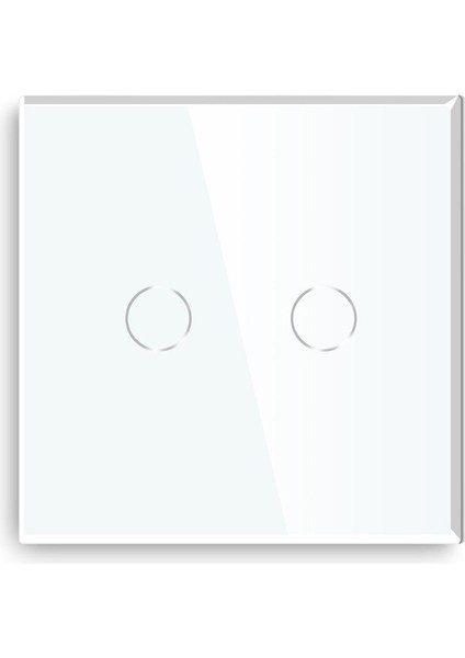 Bseed Ab Ingıltere Standart Dokunmatik Anahtarı Kapasitif Lüks 2 Gang 1 Yollu Duvar Anahtarı Cam Panel Dokunmatik Işık Anahtarı Siyah Beyaz (Yurt Dışından) modelleri