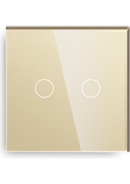 Bseed Ab Ingıltere Standart Dokunmatik Anahtarı Kapasitif Lüks 2 Gang 1 Yollu Duvar Anahtarı Cam Panel Dokunmatik Işık Anahtarı Siyah Beyaz (Yurt Dışından) fırsatları