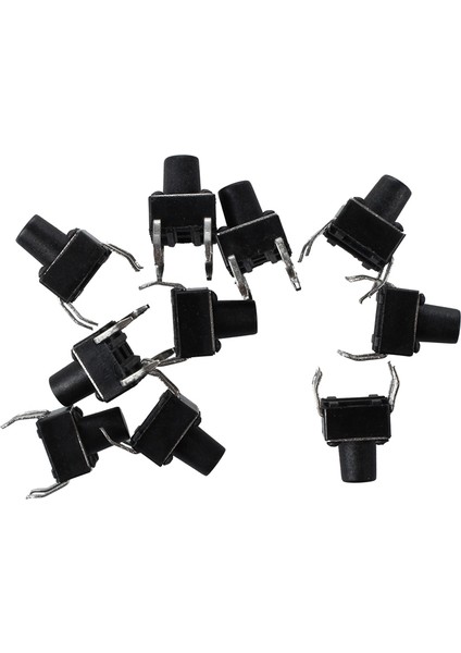 10 Adet 6X6X7.5MM 4 Pin Dıp Anlık Dokunsal Inceliğini Basmalı Düğme Anahtarı (Yurt Dışından) fiyatları