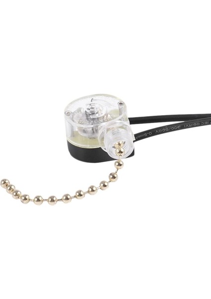 Aydınlatma Tavan Fanı Işık Anahtarı, Çekme Zinciri 3A 250VAC 6A 125VAC (Yurt Dışından) indirimleri