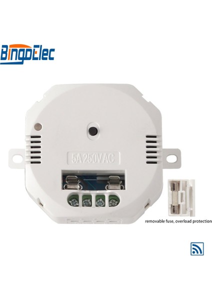 Bingoelec Wıfı Kablosuz Alıcı Anahtarı Rf 433.92 Mhz Sigorta Çıkarılabilir Röle Sinyali Uzaktan Alıcı Telefonla Kontrol Ac 100 V-240 (Yurt Dışından) indirimleri
