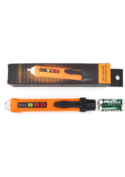 Temassız Test Cihazı Kalem Evde Kullanım 12-1000V Ac Gerilim Dedektörleri Test Cihazı Ölçer (Yurt Dışından)