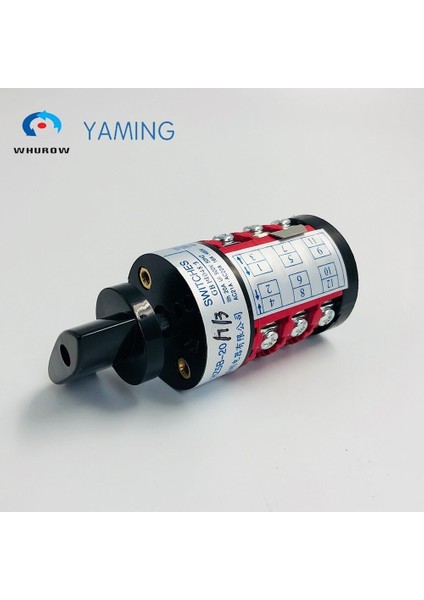 Özel Kam Anahtarı 7 Pozisyon 20A 660V 3 Kutuplu Döner Vidalar Evrensel Evrensel Geçiş Anahtarı Manuel Elektrik HZ5B-20/7/3 (Yurt Dışından)