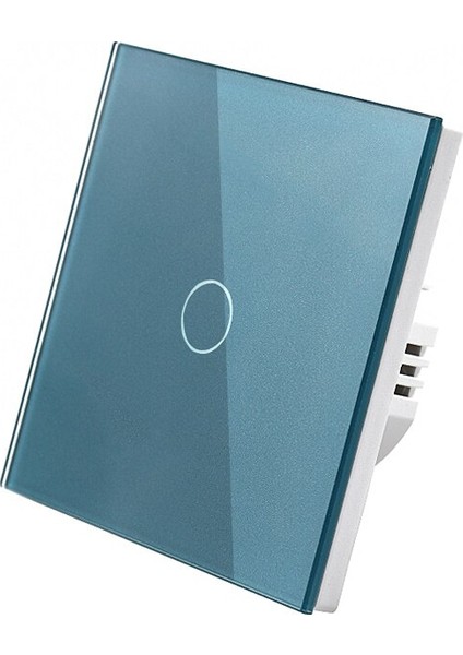 Hafif Dokunmatik Ab Standardı 1 Gang 1 Yollu Duvar Ev Anahtarı Kristal Cam Anahtar Paneli Akıllı Ev Otomasyonu (Yurt Dışından) fiyatları