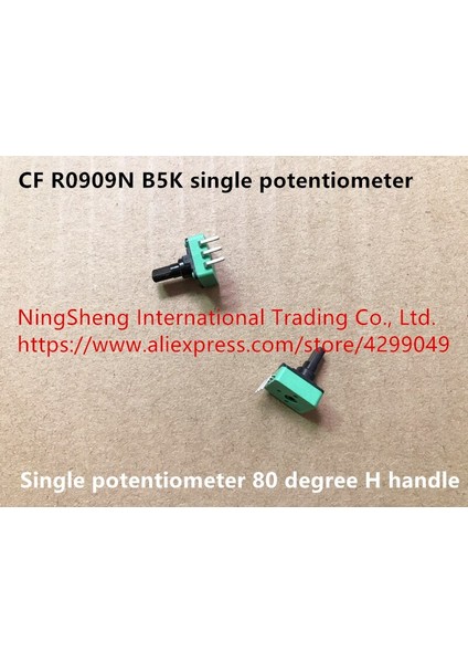 Orijinal Yeni 100% Cf R0909N B5K Tek Potansiyometre 80 Derece H Kolu (Anahtar) (Yurt Dışından)