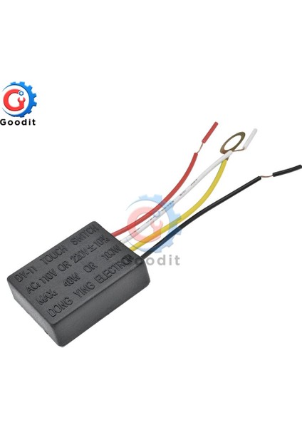 Ac 220 V 1A Elektrik Ekipmanları Masa Lambası Parçaları Açık/kapalı 1 Yollu Dokunmatik Kontrol Sensörü Masa Lambası Parçaları Dokunmatik Ampul Lamba Anahtarı (Yurt Dışından)