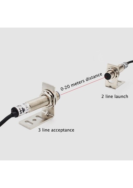 Işın Fotoelektrik Anahtarı E3F-20L/20C1 Kızılötesi Sensör Anahtarı 20 Metre (Yurt Dışından) fiyatları
