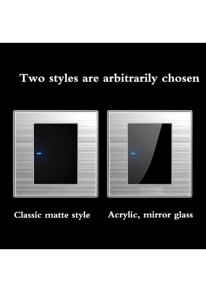 86 Tip 1 2 3 Gang 1 2 Yollu Parlak Anahtar Duvar Soketi LED Fırçalanmış Paslanmaz Çelik Anahtar Fransız Alman Ingiltere Elektrik Prizi (Yurt Dışından) modelleri