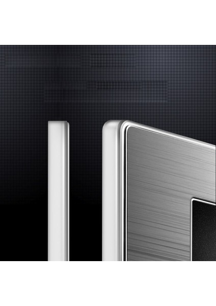 86 Tip 1 2 3 Gang 1 2 Yollu Parlak Anahtar Duvar Soketi LED Fırçalanmış Paslanmaz Çelik Anahtar Fransız Alman Ingiltere Elektrik Prizi (Yurt Dışından) fırsatları