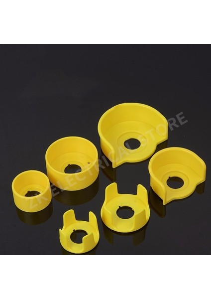 Basmalı Düğme Anahtarı Koruyucu Kapak Koruyucu Kapak Anti-Kayıp Asansör Acil Durdurma 16/22MM Aksesuar Uyarı Halkası (Yurt Dışından) fırsatları