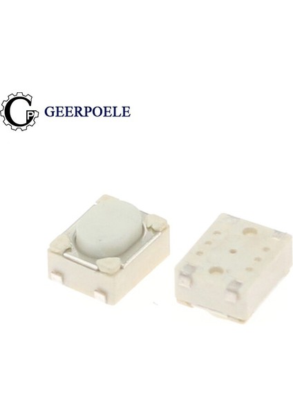 Gp 50 Adet/grup 3.2*4.2*2.5 Bükülmüş Ayak 12 V 0.05A Basmalı Düğme Anahtarı Metal Dokunsal Inceliğini Dokunmatik Anahtarı (Yurt Dışından)