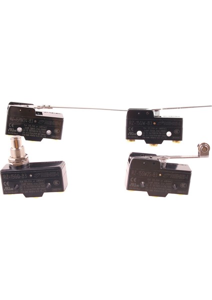 Ac 250V 15A 1no 1nc Spdt Anlık Uzun Menteşe Kolu Limit Anahtarı RZ-15GQ-B3 RZ-15HW24-B3 RZ-15GW2S-B3 RZ-15GW-B3 (Yurt Dışından)