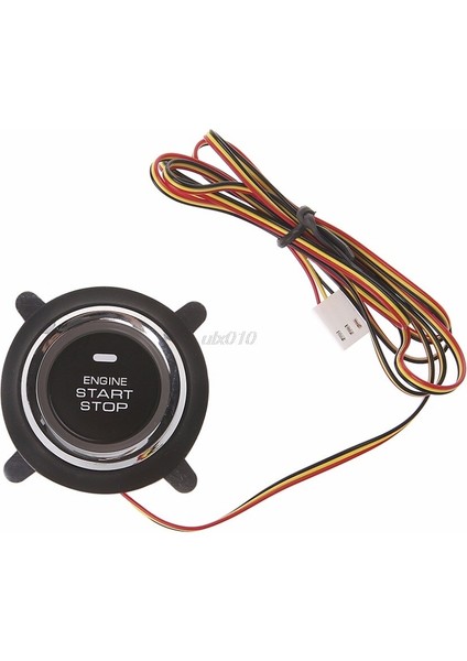 DC12V Araba Motoru Basmalı Çalıştırma Durdurma Düğmesi Kontak Marş Motoru Çalıştırma Anahtarı Anahtarsız Giriş ve Basmalı Çalıştırma Sistemi ile Çalışma (Yurt Dışından)