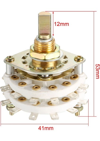 Uxcell 1 Adet 1/2/6 Kutuplu 3/4/5/8/11 Atış Anahtarı 0/1/2 Güverte Bant Kanalı Döner Anahtarlar Seçici Plastik Topuzu Aksesuarları (Yurt Dışından) modelleri
