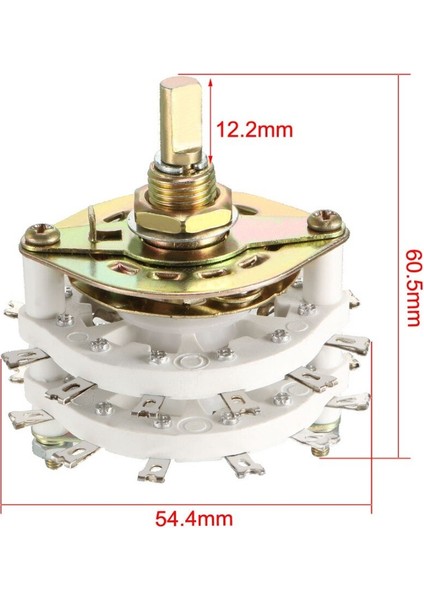 Uxcell 1 Adet 1/2/6 Kutuplu 3/4/5/8/11 Atış Anahtarı 0/1/2 Güverte Bant Kanalı Döner Anahtarlar Seçici Plastik Topuzu Aksesuarları (Yurt Dışından) fırsatları