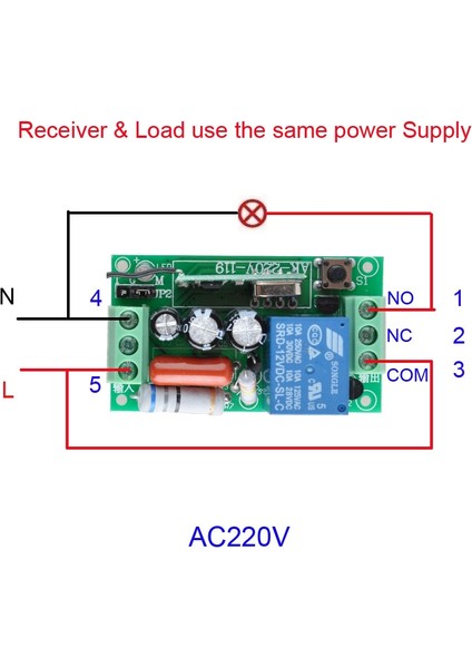 Alıcı ve 2 Verici 220 V 1ch Rf Kablosuz Uzaktan Kumandalı Anahtar Işık Lambası LED Smd Açık Kapalı Anahtarı Kablosuz 10A Anlık Geçiş Mandallı (Yurt Dışından) modelleri