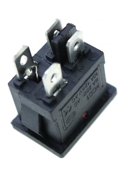 Kcd1 Açma-Kapama 4pin Tekne Araba Rocker Anahtarı 6A/10A 250V/125V Ac Kırmızı Sarı Yeşil Mavi Düğme En Iyi Kcd1 (Yurt Dışından) indirimleri
