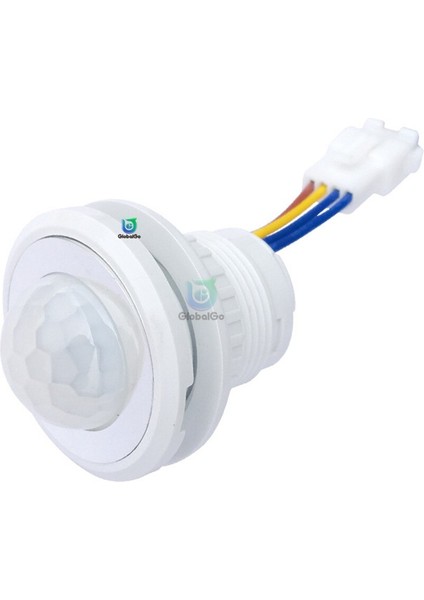 Ac 85-265V Ev Kızılötesi Işık Hareket Sensörü Zaman Gecikmesi Pır Anahtarı LED Hassas Gece Lambası Aydınlatma Pır Anahtarı (Yurt Dışından)