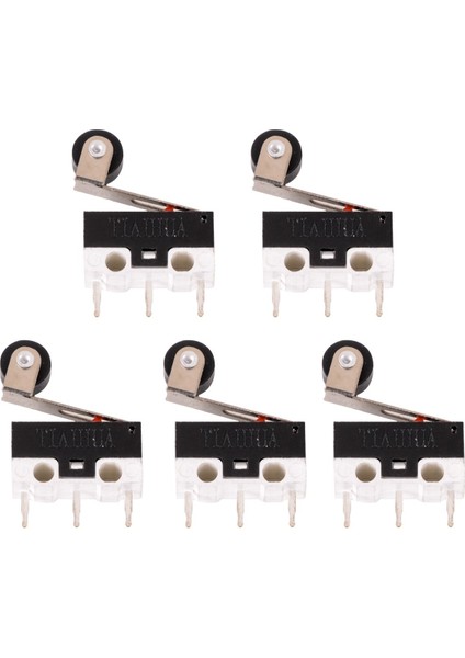 Adet 6.5mm Pitch Limit Anahtarı Minyatür Makaralı Kol Kolu Spdt Alt Mikro Anahtar 12X6X6MM (Yurt Dışından) fırsatları