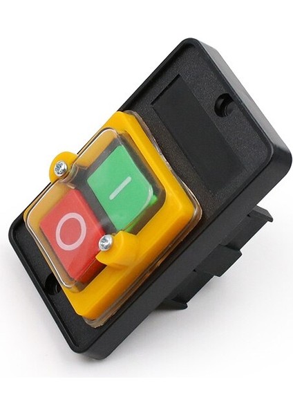 Su Geçirmez Basma Düğmesi Anahtarı Güç Açma/kapama Anahtarı Kao-5 / BSP210F-1B 10A 380V Kesme Makinesi Tezgah Matkap Anahtarı (Yurt Dışından)