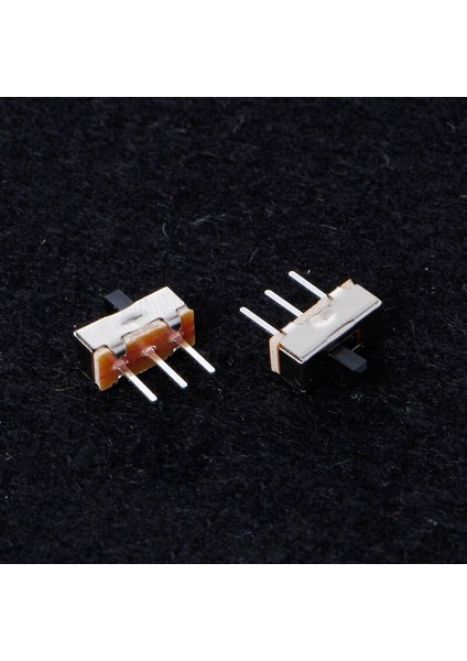 Bırak Gemi ve 10 Adet 2 Pozisyon Açık/kapalı Spdt 1P2T 3 Pin Panel Mini Dikey Slayt Anahtarı SS12D00G3 MAR28 (Yurt Dışından)