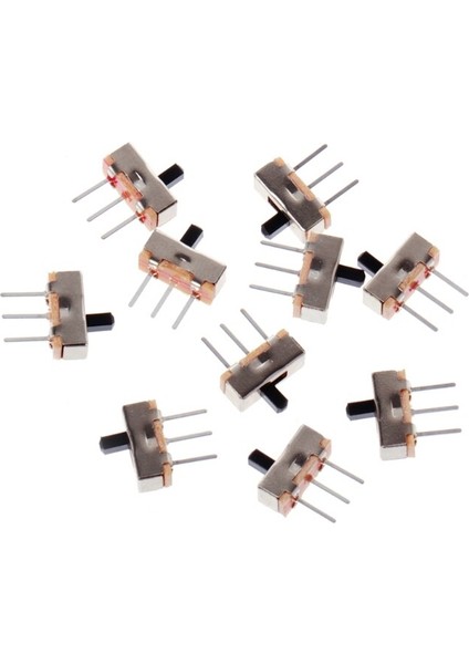 Bırak Gemi ve 10 Adet 2 Pozisyon Açık/kapalı Spdt 1P2T 3 Pin Panel Mini Dikey Slayt Anahtarı SS12D00G3 MAR28 (Yurt Dışından) fiyatları