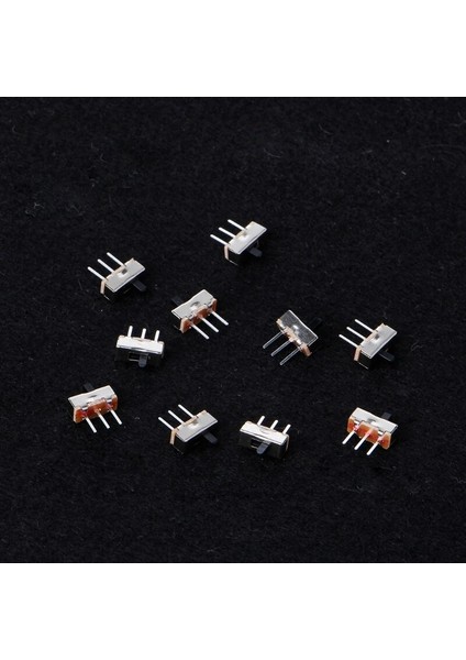 Bırak Gemi ve 10 Adet 2 Pozisyon Açık/kapalı Spdt 1P2T 3 Pin Panel Mini Dikey Slayt Anahtarı SS12D00G3 MAR28 (Yurt Dışından) modelleri