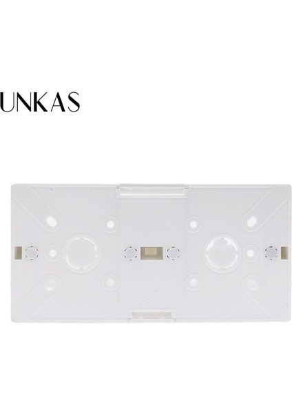 Unkas Harici Montaj Kutusu 172MM*86MM*33MM 86 Tip Çift Dokunmatik Anahtarlar Veya Prizler Için Duvar Surunun Her Konumuna Uygulanır (Yurt Dışından) fiyatları