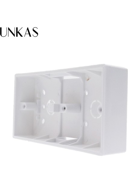 Unkas Harici Montaj Kutusu 172MM*86MM*33MM 86 Tip Çift Dokunmatik Anahtarlar Veya Prizler Için Duvar Surunun Her Konumuna Uygulanır (Yurt Dışından) modelleri