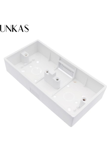 Unkas Harici Montaj Kutusu 172MM*86MM*33MM 86 Tip Çift Dokunmatik Anahtarlar Veya Prizler Için Duvar Surunun Her Konumuna Uygulanır (Yurt Dışından) fırsatları