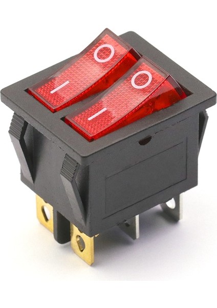 Elektrikli Isıtıcı Tava Elektrikli Ocak Çift Tekne Rocker Güç Anahtarı Düğmesi 6 Metre 2 Tezgah Işıkları ile (Yurt Dışından)