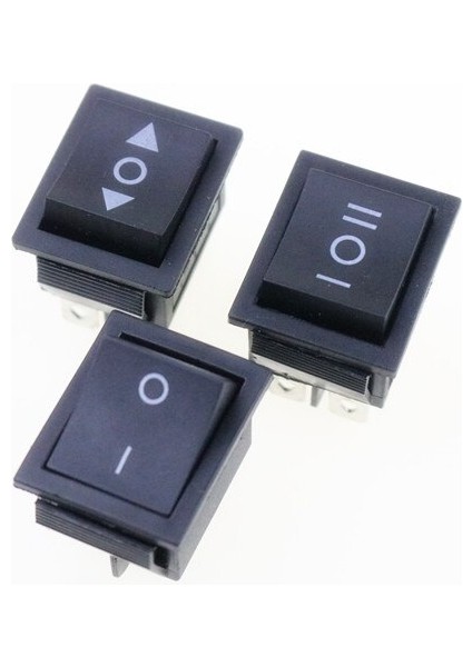 Kcd4 Açma-Kapama-Açık 6p / Açma-Kapama 4p Mandallama Basmalı Anahtar 16A 250VAC Renkli Işık (Yurt Dışından) indirimleri