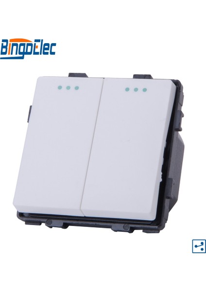 Bingoelec Ab/ingiltere, Üç Renkli 2 Grup 2 Yollu Çekme Duvar Işık Anahtarı Dıy Parçası, Çerçeve Yok (Yurt Dışından) modelleri