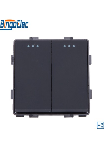 Bingoelec Ab/ingiltere, Üç Renkli 2 Grup 2 Yollu Çekme Duvar Işık Anahtarı Dıy Parçası, Çerçeve Yok (Yurt Dışından) fırsatları