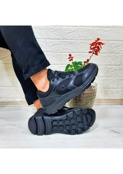 Jumbo Siyah Memoryfoam Hafif Rahat Spor Ayakkabı fiyatları