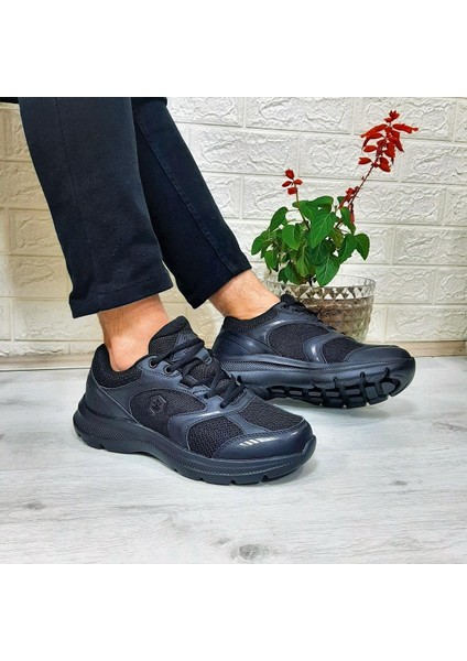 Jumbo Siyah Memoryfoam Hafif Rahat Spor Ayakkabı modelleri