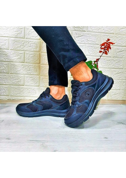 Jumbo Siyah Memoryfoam Hafif Rahat Spor Ayakkabı indirimleri