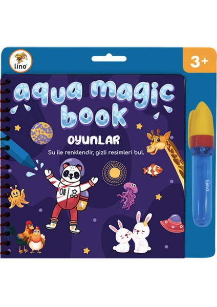 Aqua Magic Book Oyunlar Sihirli Boyama Kitabı