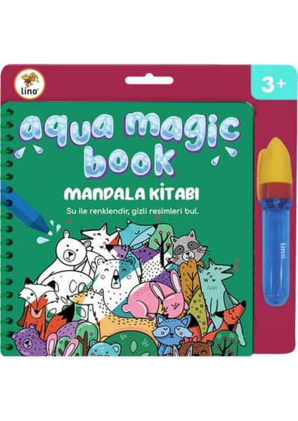 Aqua Magic Book Mandala Sihirli Boyama Kitabı