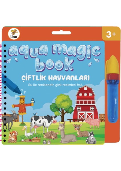 Aqua Magic Book (Su ile Boyama Kitabı) Çiftlik (TFL-1007)